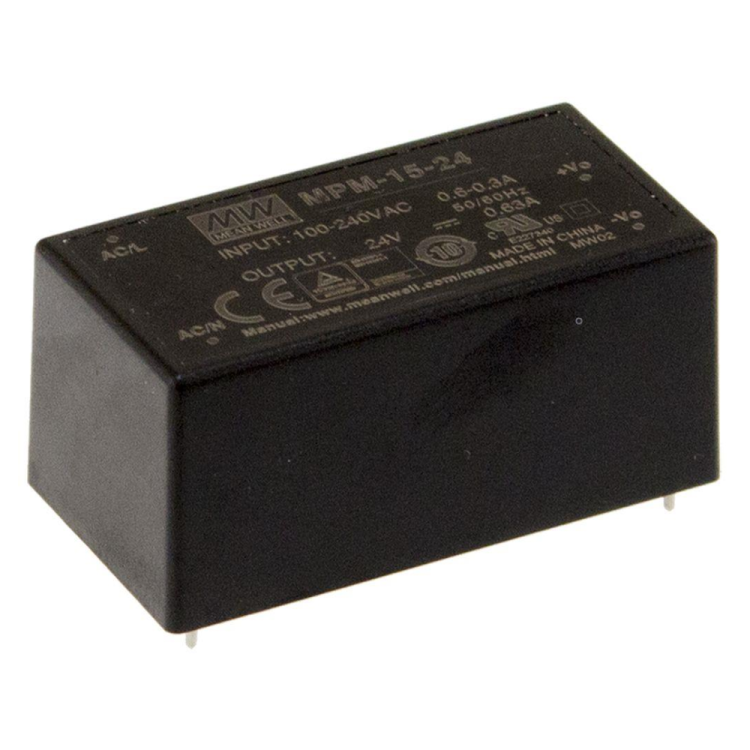 MPM-15-5 80 ~ 264 VAC Giriş 5V DC Çıkış 15W AC-DC Konvertör