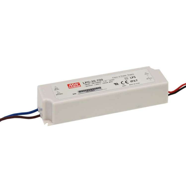 LPC-35-700 90VAC-264VAC Giriş 9~48V Çıkış 34W Led Sürücü