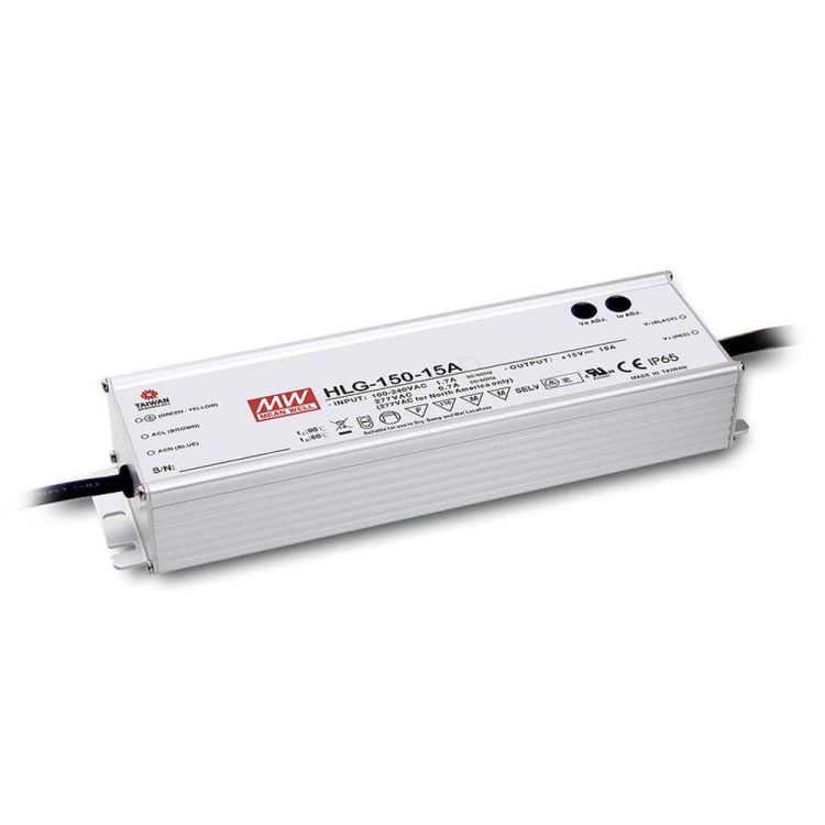 HLG-150H-30A 90VAC-305VAC Giriş 27~33V Çıkış 150W Led Sürücü