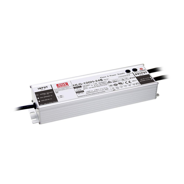 HLG-100H-30 90VAC-305VAC Giriş 15~30V Çıkış 96W Led Sürücü