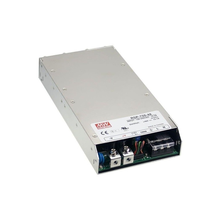 RSP-750-12, 12VDC 62.5A 750W PFC Güç Kaynağı