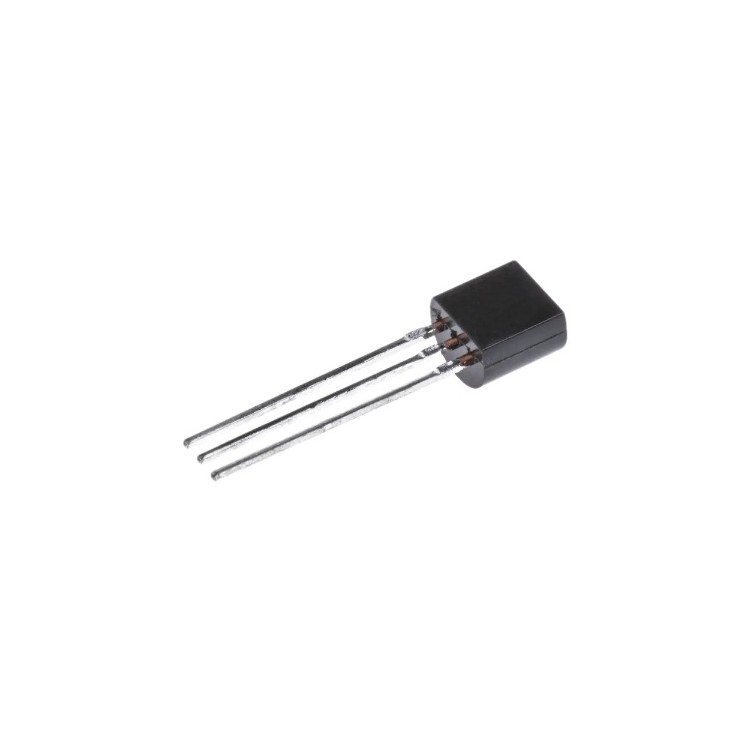 BC547 NPN 0.1A (100mA) 45V TO-92 BJT Transistör