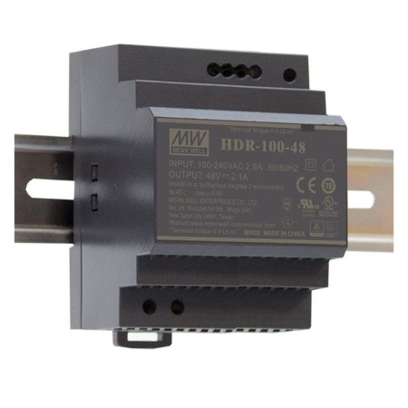 HDR-100-12, 12VDC 7.1A...