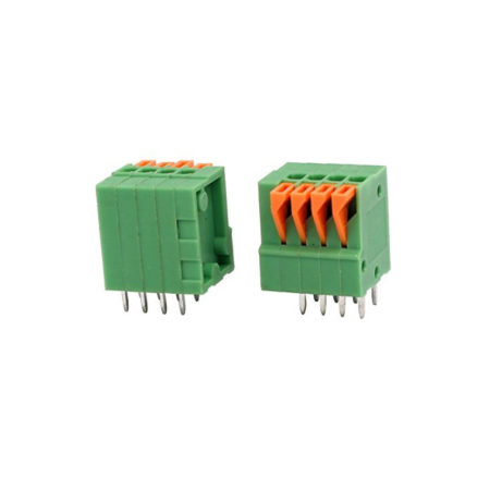 4 Pin 2.54mm Yeşil Yaylı...