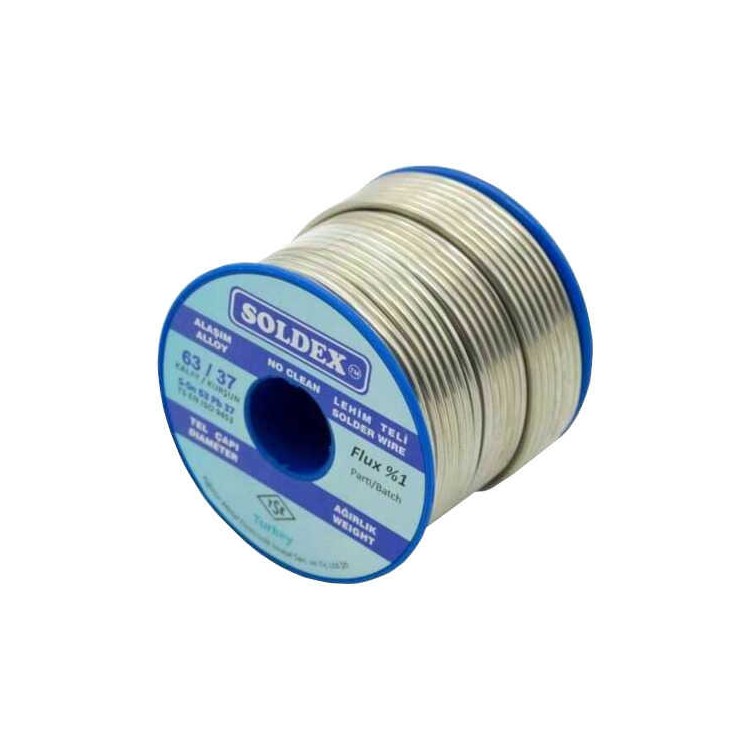 Soldex 63N075 0.70mm 500gr No Clean Lehim Teli