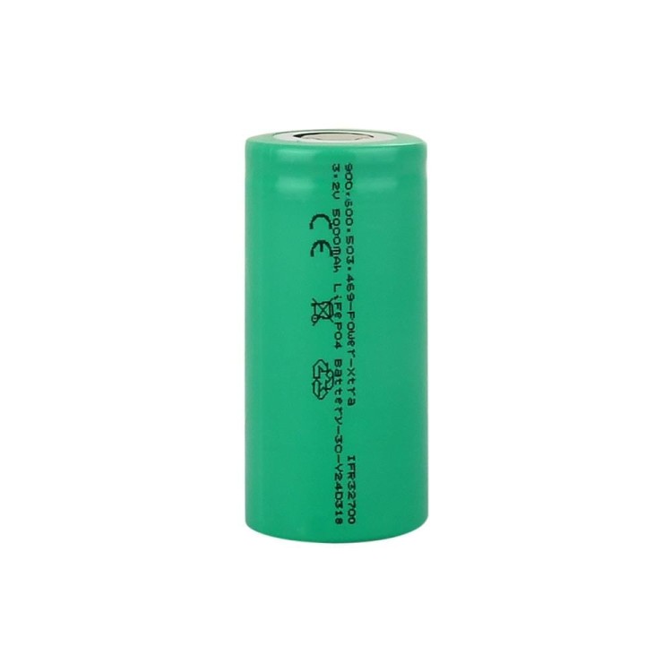 IFR32700 3.2V 5000 mAh LiFePO4 Şarjlı Pil 3C