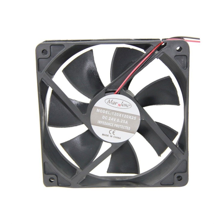Marxlow 120x120x25mm 0.25A 24VDC 2 Kablolu Fan