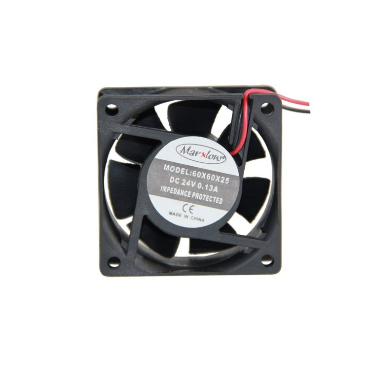 Marxlow 0.13A 60x60x25mm 24VDC 2 Kablolu Fan