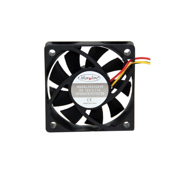 Marxlow 0.11A 60x60x15mm 12VDC 3 Kablolu Fan