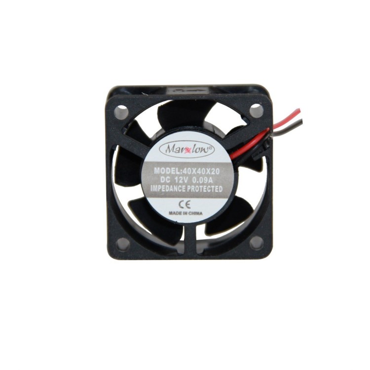 Marxlow 0.09A 40x40x20mm 12VDC 2 Kablolu Fan