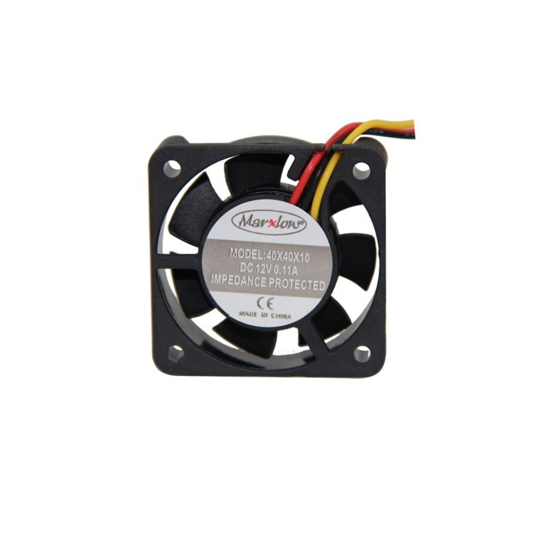 Marxlow 0.11A 40x40x10mm 12VDC 3 Kablolu Fan