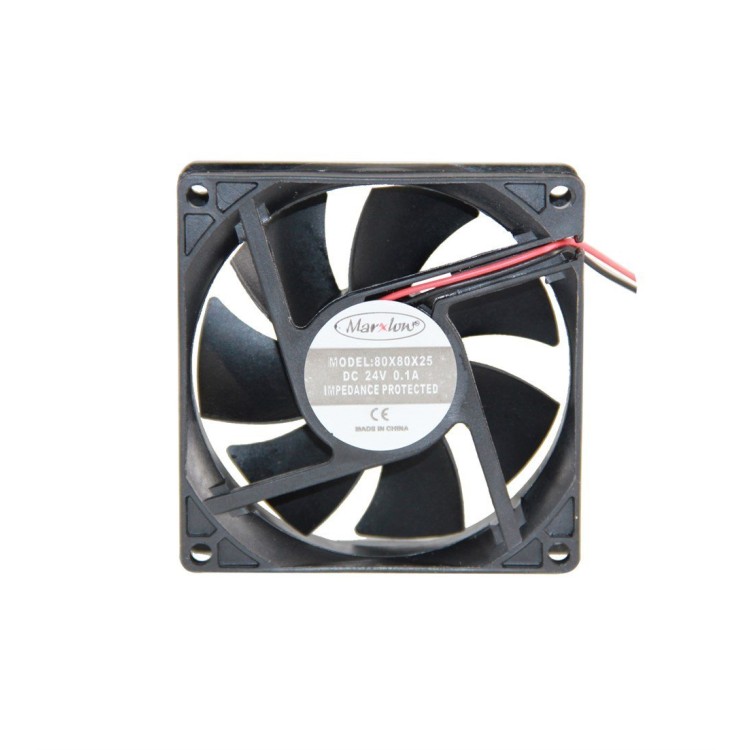 Marxlow 0.1A 80x80x25mm 24VDC 2 Kablolu Fan