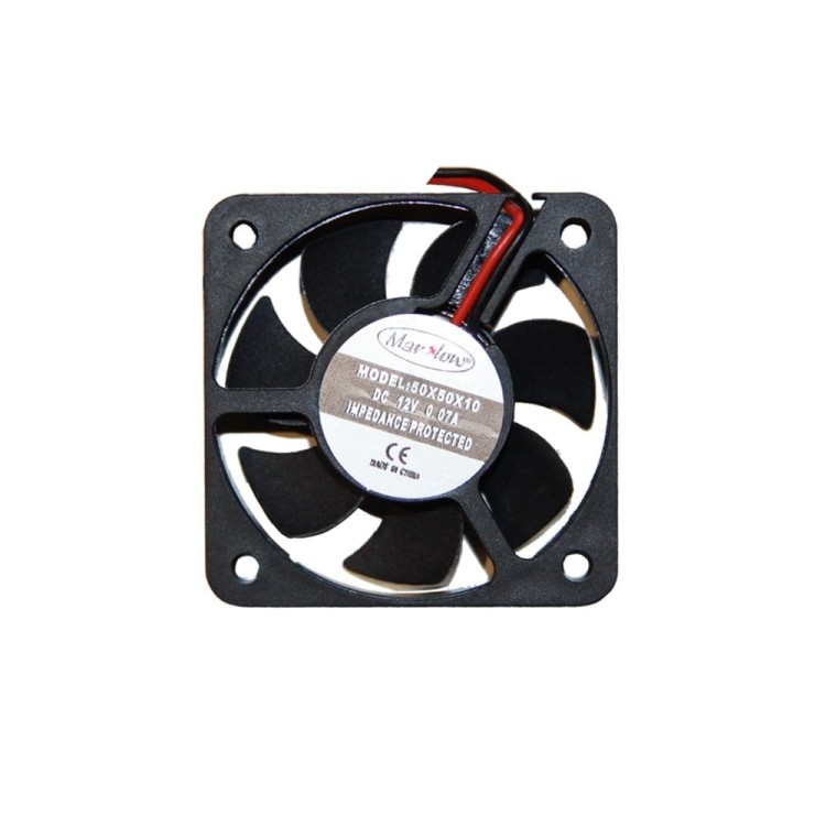 Marxlow 0.09A 50x50x10mm 12VDC 2 Kablolu Fan