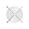 90x90mm Metal Fan Teli (Fan Koruma Teli)-mini-0