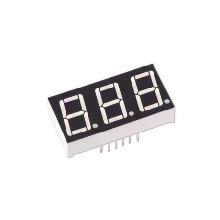 14mm 3'lü 7 Segment Display...