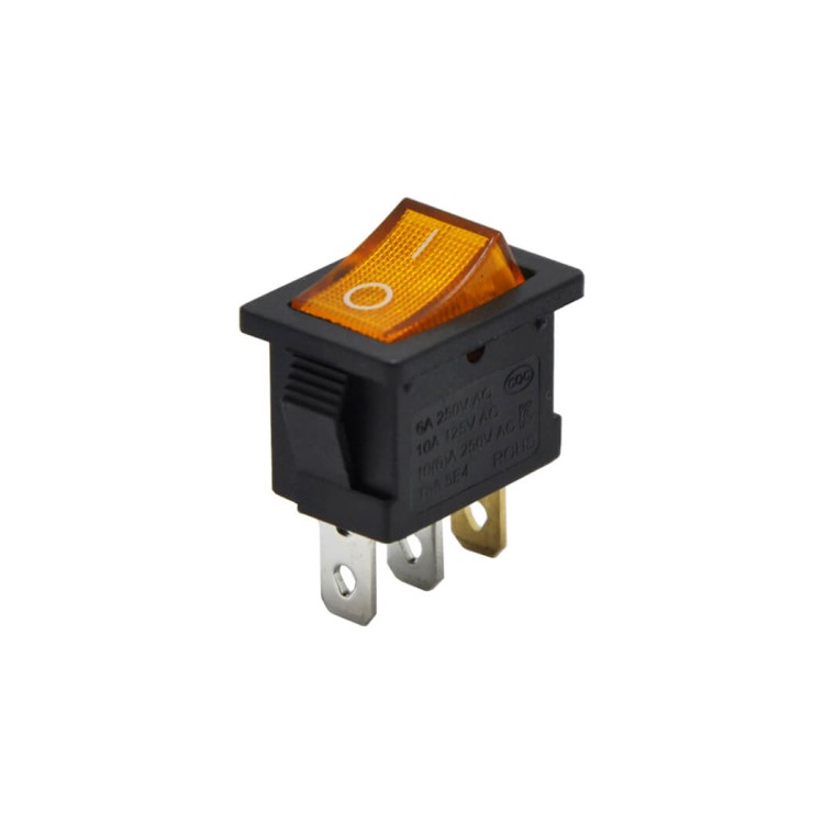 IC-118 Mini Işıklı Sarı Anahtar