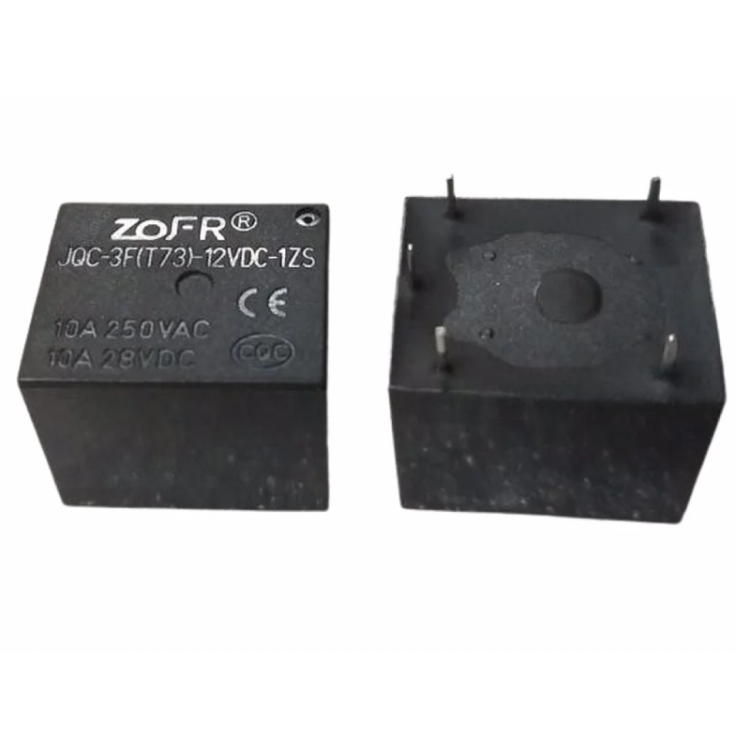 JQC-3F-(T73)-12VDC-1ZS 12V 10A 5 Pin Tek Kontak Röle