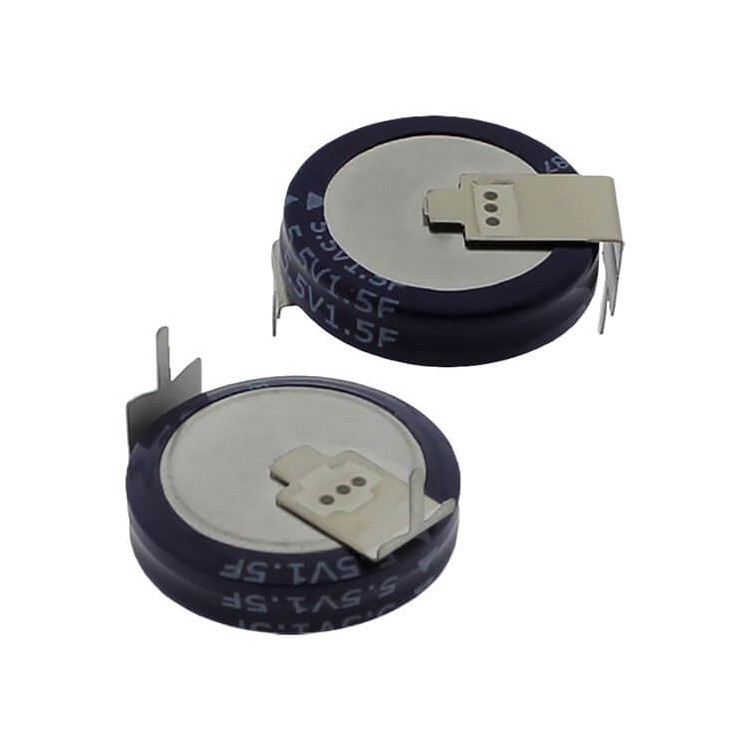 1.5F 5.5V 19x5.3mm Süper Kapasitör