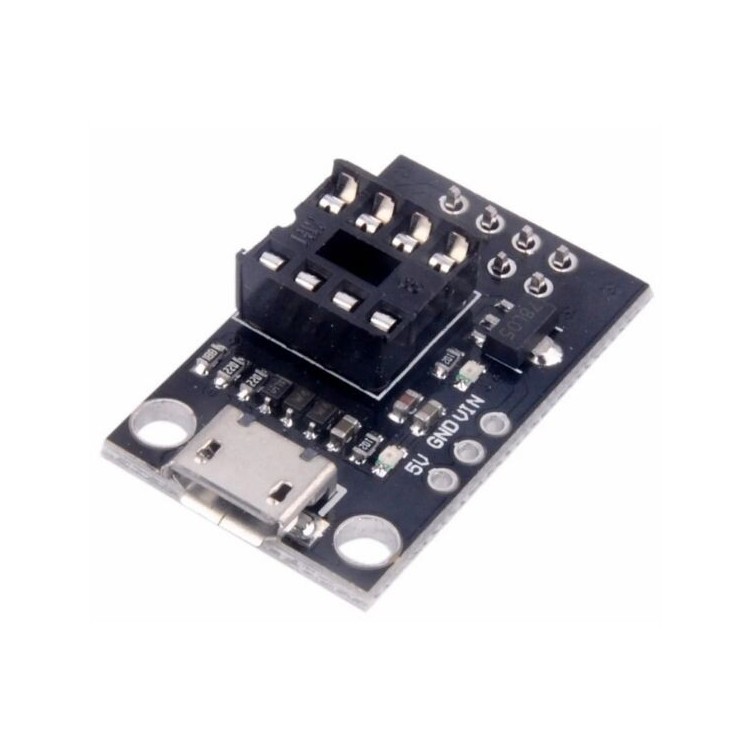 ATtiny13A / ATtiny25 / ATtiny45 / ATtiny85 USB Arayüzlü Programlama Kartı