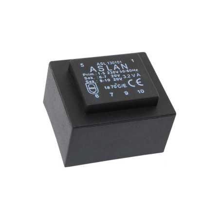 ASL131209 230V AC 2x9V AC...