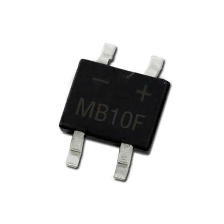 MB10F 0.8A 1000V (1kV) Tek Fazlı SMD Doğrultucu Köprü Diyot