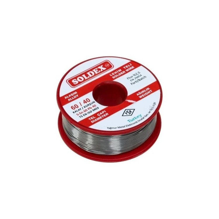 Soldex 60/40 1.20mm 100gr Lehim Teli 601201