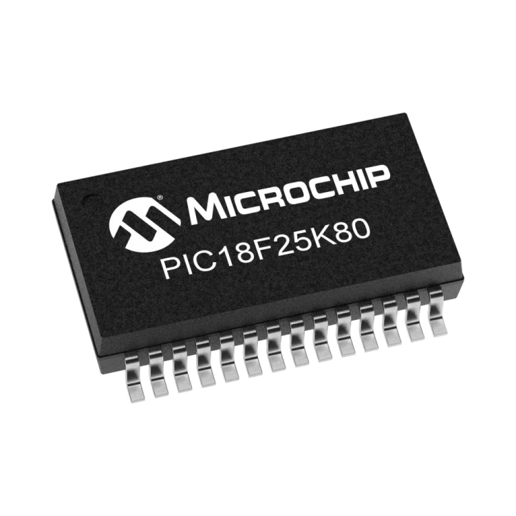 PIC18F25K80-I/SS, 32KB 8-Bit 64MHz SSOP-28 MCU - Mikrodenetleyici