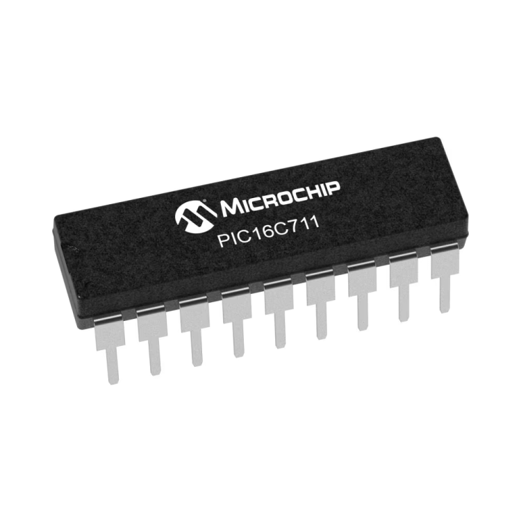 PIC16C711-04/P, 13 IO 4MHz 8-Bit DIP-18 Mikrodenetleyici - MCU