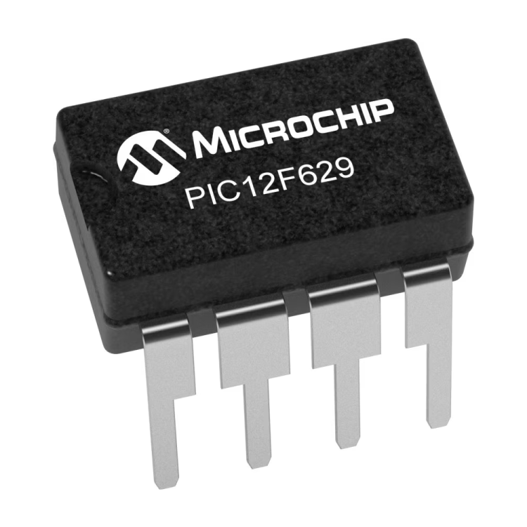 PIC12F629-I/P, 20 MHz 8-Bit DIP-8 Mikrodenetleyici - MCU
