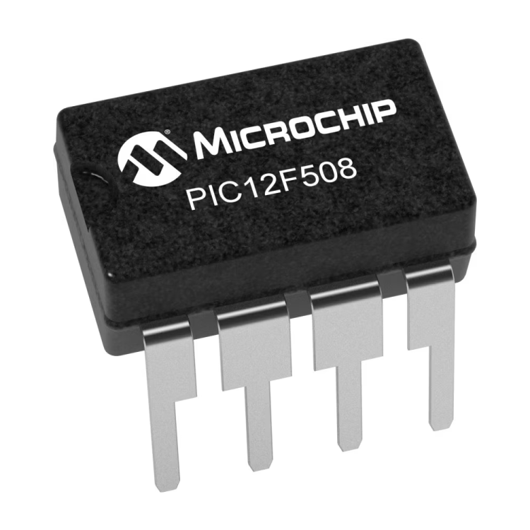 PIC12F508-I/P - PIC12F508 4MHz 8-Bit PDIP-8 Mikrodenetleyici - MCU