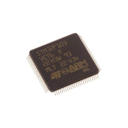 STM32F103VET6, LQFP100...