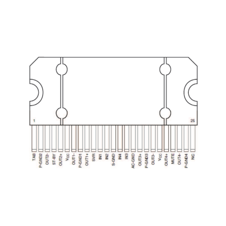 CD7388CZ, Flexiwatt-25 Entegre